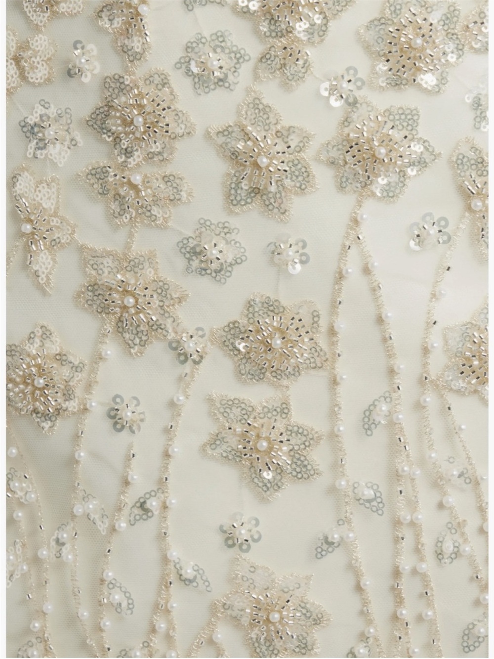 Delfi Collective Salma Bead & Feather Strapless Gown - Picture 5 of 13